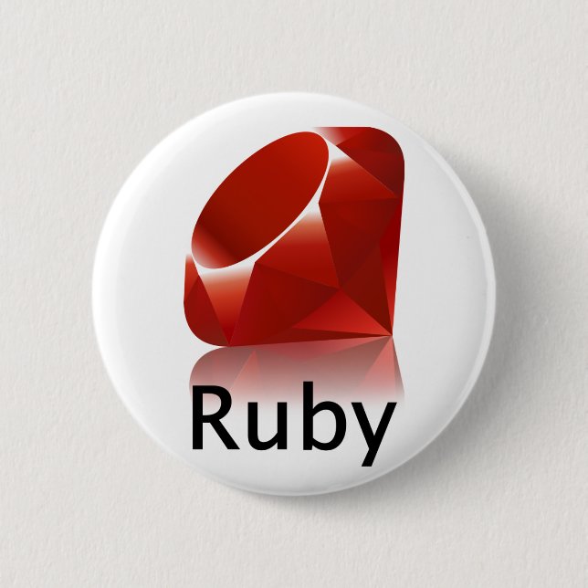 Ruby Button (Front)