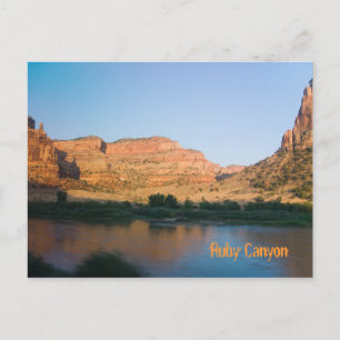 Ruby Canyon near Grand Junction, Colorado Postcard