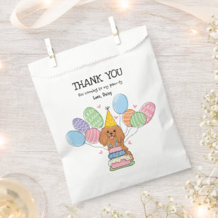 Ruby Cavalier King Charles Spaniel Favour Bags