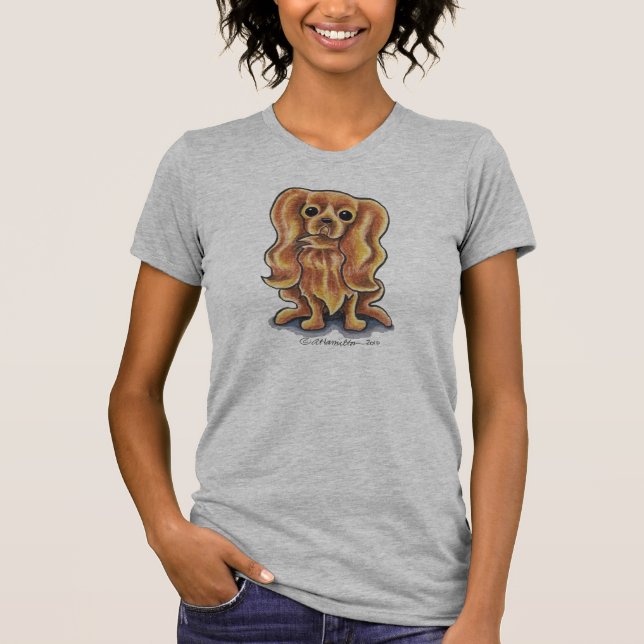 Ruby CKCS Sit Pretty T-Shirt (Front)