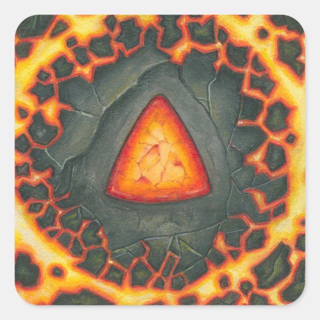 Ruby Core Square Sticker (Front)