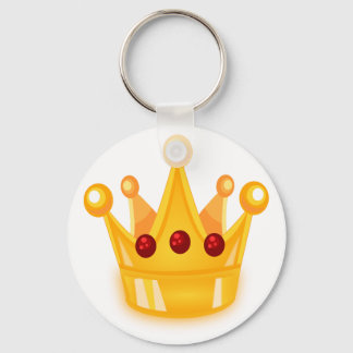 Ruby Crown Key Ring