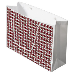 Ruby & Diamond Gemstone Art Red Large Gift Bag