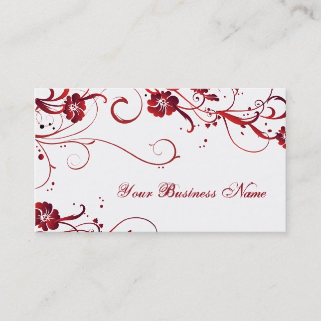 ruby elegance business card (Front)