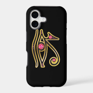 Ruby  Eye of Ra in Gold
