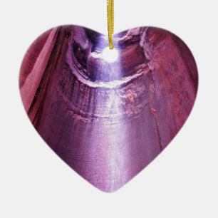 Ruby Falls Ceramic Tree Decoration