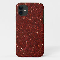 Ruby Faux Glitter Case-Mate iPhone 5 Case