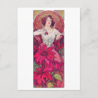 Ruby (Four Jewels), Alphonse Mucha