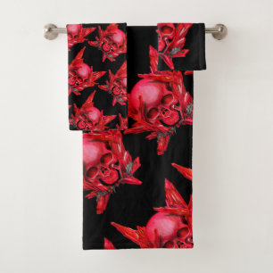 Ruby GEM skull Bath Towel Set