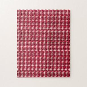 Ruby Gemstone Art, Red Jigsaw Puzzle