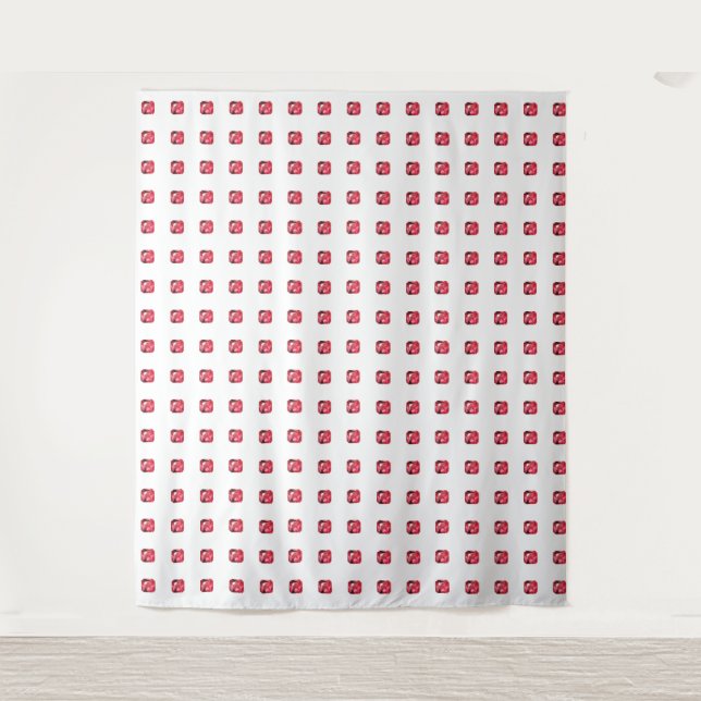 Ruby Gemstone Pink Tapestry (Front)