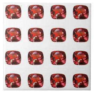 Ruby Gemstone Red Tile