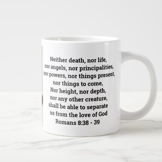 Ruby I am loved Large Coffee Mug (Right)