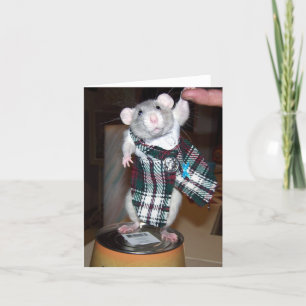 Ruby in her Kilt Card