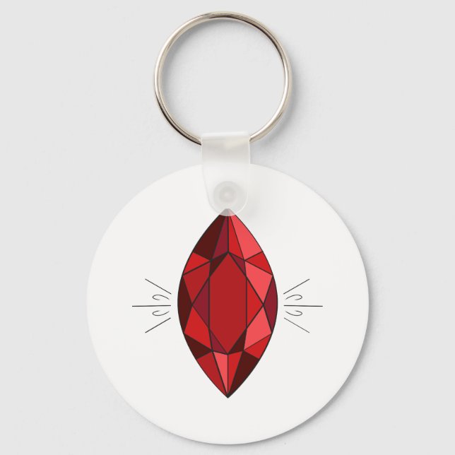 Ruby Key Ring (Front)