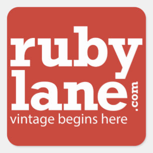 Ruby Lane Colour Block Sticker