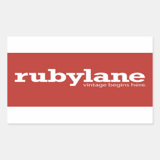 Ruby Lane Colour Block Sticker