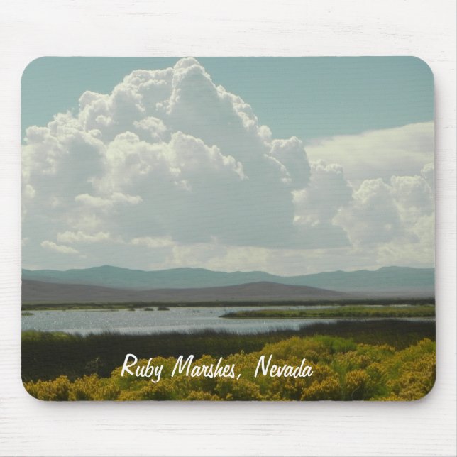 Ruby Marshes, Nevada Mouse Mat (Front)