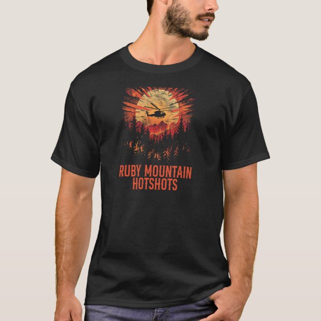 Ruby Mountain Hotshots T-Shirt (Front)