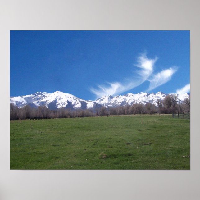 Ruby Mountains In April Poster (Front)