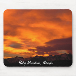 Ruby Mountains, Nevada Mouse Mat