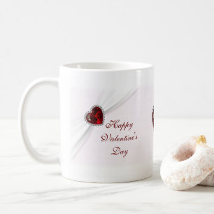 Ruby Pink Valentine's Day Mug