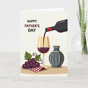 Ruby Pour Fathers Day Card