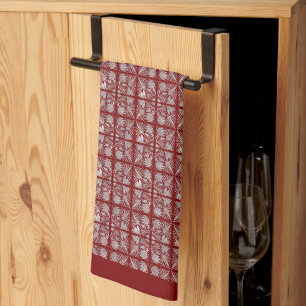 Ruby Red Essence Kitchen Towels