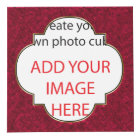 Ruby Red Foil Look  Frame ADD YOUR IMAGES