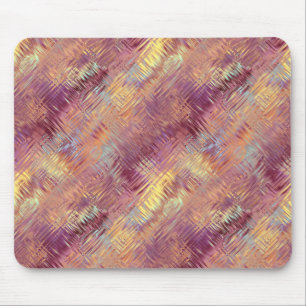 Ruby Red Liquid Pattern Mouse Mat