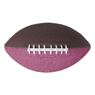 Ruby Red Motif American Football