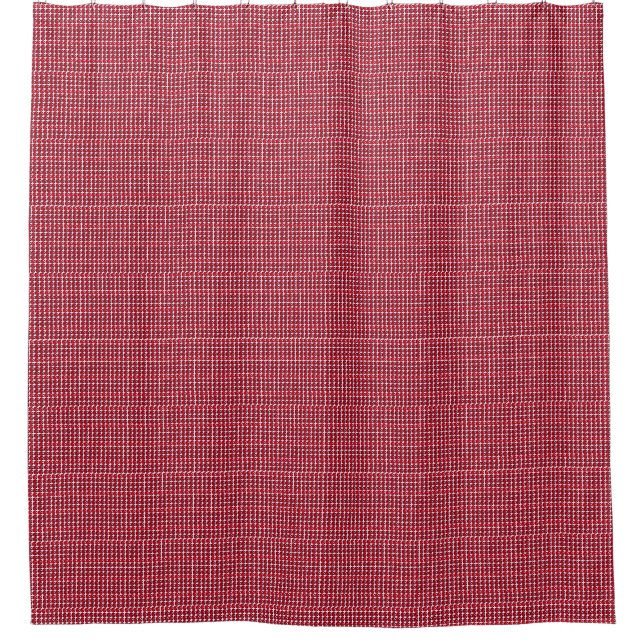 Ruby Red Shower Curtain (Front)