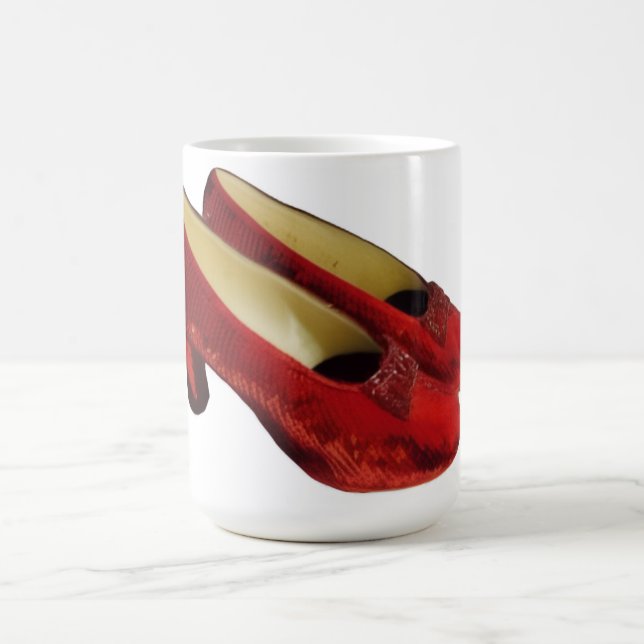 Ruby Red Slippers Shoes Wicked Coffee Mug! Mug (Center)