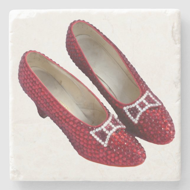 Ruby Red Slippers Wicked Stone Coaster! Coaster (Front)