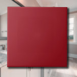 Ruby Red Solid Colour | Classic | Elegant Tile<br><div class="desc">Ruby Red Solid Colour | Classic | Elegant | Trendy | Stylish | Gift</div>