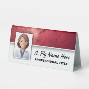 Ruby Red Stone Professional Photo Name Logo 