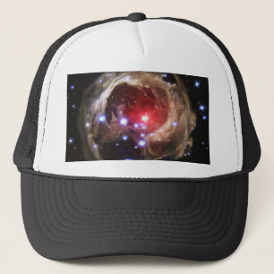 Ruby Red Supergiant Star Dust Trucker Hat