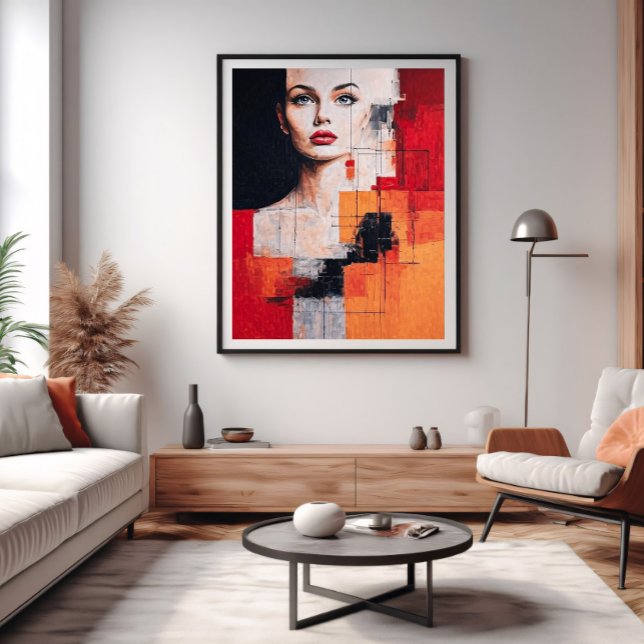 Ruby Reflections Canvas Print (Creator Uploaded)