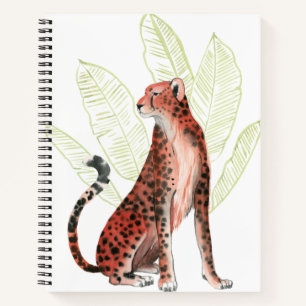 Ruby Runner Leopard Notebook