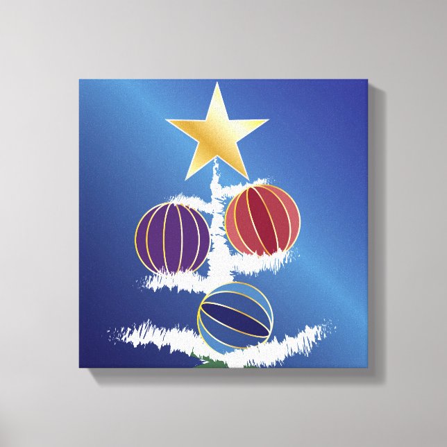 Ruby Sapphire Amethyst Canvas Print (Front)