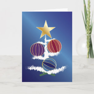 Ruby Sapphire Amethyst Holiday Card