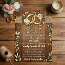 Ruby Script Simple 50th Wedding Anniversary