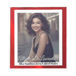 Ruby Shine Pageant Autograph Pad