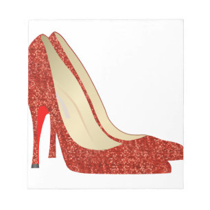 ruby slippers notepad