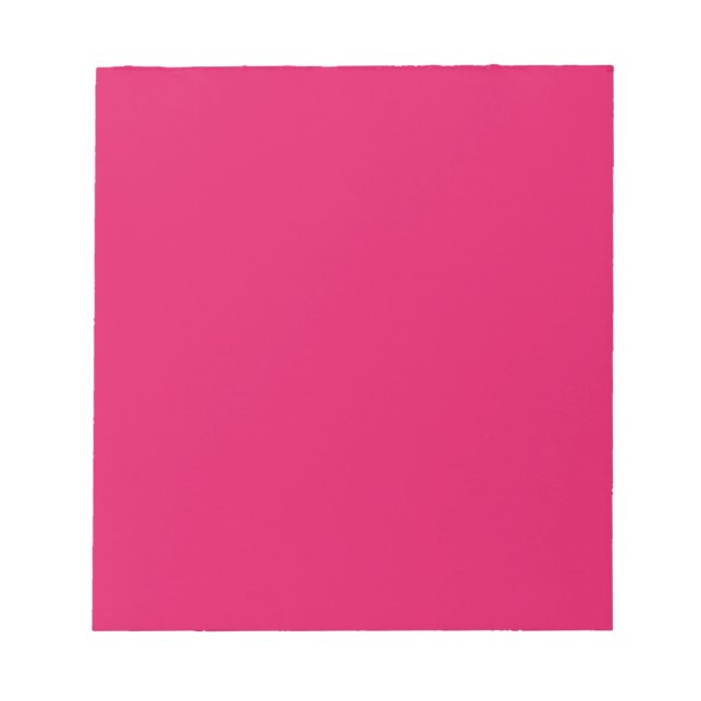 Ruby Solid Colour | Trendy Colour Notepad (Front)