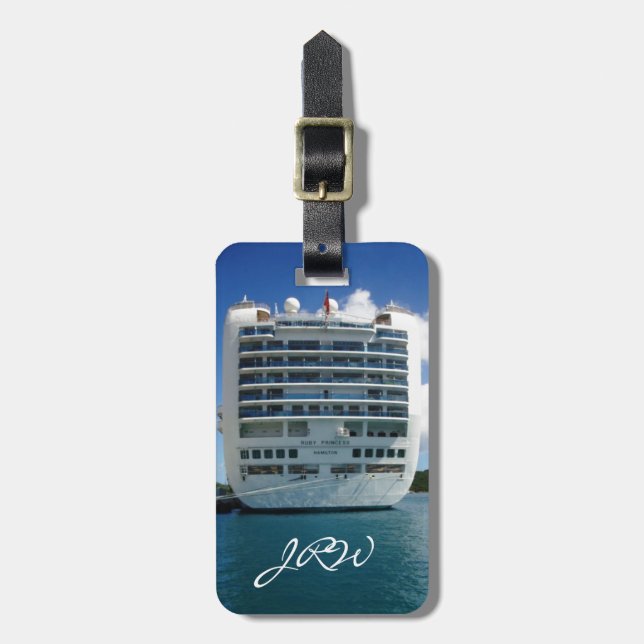 Ruby Stern View Custom Luggage Tag (Front Vertical)