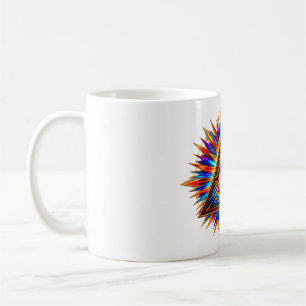 Ruby Sun Eye Coffee Mug