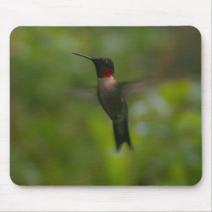 Ruby Throat Hummingbird Mouse Mat