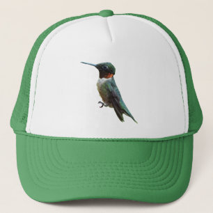 Ruby-Throated Hummingbird Bird Photography Trucker Hat