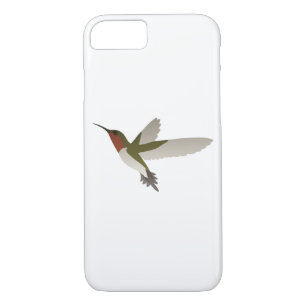 Ruby Throated Hummingbird iPhone 8/7 Case